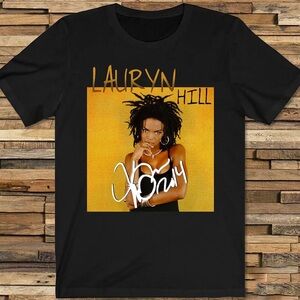 Gildan Black Graphic Tee Vintage Lauryn Hill T-Shirt